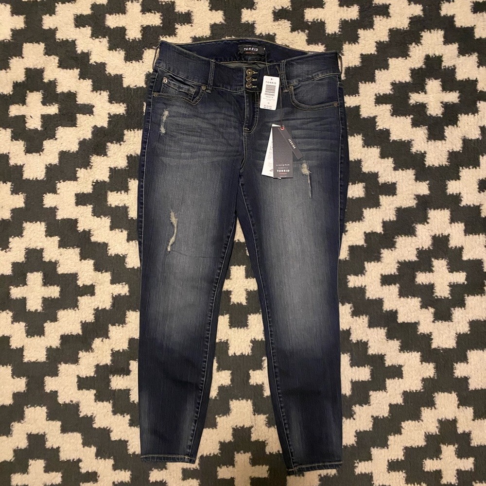 Torrid Denim Jeggings Jeans Size 18 Brand New Plus